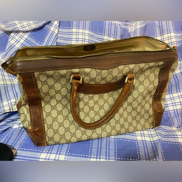 Vintage Gucci luggage duffle - Picture 1 of 6